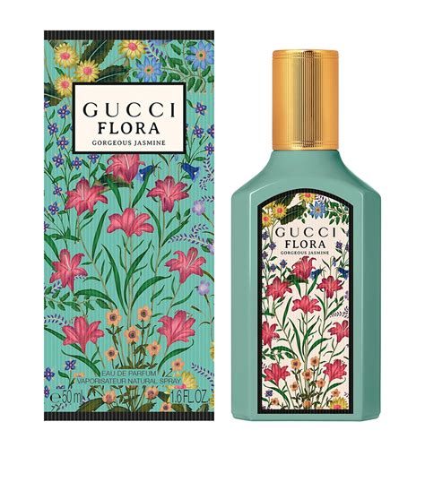 gucci flora gorgeous jasmine eau de parfum 50ml|gucci jasmine perfume for women.